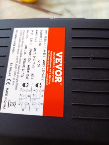 Motore elettrico 5 kw - hp, 1,5
